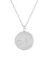 ფოტო #39 პროდუქტის 14K Gold Plated Isla Initial Long Locket Necklace