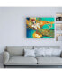 Фото #3 товара David Galchutt Rejoice Angel and Trumpet Canvas Art - 27" x 33.5"