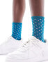 Фото #1 товара Pieces glitter sock in deep blue spot