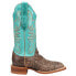 Фото #1 товара Justin Boots Rumer Embroidery Snip Toe Cowboy Womens Size 6 B Casual Boots L703