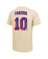 Фото #3 товара Threads Men's Artemi Panarin Cream New York Rangers Dynasty Name Number Tri-Blend T-Shirt