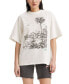 Фото #1 товара Women's Cotton Graphic-Print Short Stack Tee