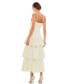 ფოტო #3 პროდუქტის Women's Ieena Belted Tiered Ruffle Sleeveless Midi Dress