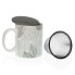 Фото #1 товара Чашка с заварочным фильтром Versa Gardee Листья Фарфор Керамика