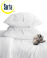 Фото #4 товара Simply Clean Antimicrobial Pleated King Duvet Set,3 Piece