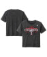 ფოტო #1 პროდუქტის Toddler Boys and Girls Heather Charcoal Texas Rangers 2023 American League Champions Locker Room T-shirt