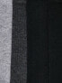 Фото #7 товара Lindex 4 pack socks in grey and black tones