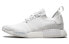 Фото #2 товара Кроссовки adidas originals NMD Primeknit Triple White (белые) для мужчин