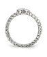 ფოტო #3 პროდუქტის Stainless Steel Polished Twisted Heart Ring