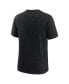 Фото #2 товара Nike Men's Heather Black Pittsburgh Steelers Blitz Tri-Blend T-Shirt