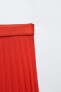 Фото #8 товара Плиссированная юбка миди ZARA