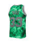 Men's Larry Bird Kelly Green Boston Celtics 1985-86 Galaxy Swingman Jersey