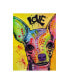 Фото #1 товара Dean Russo Chihuahua Drip Love Canvas Art - 20" x 25"