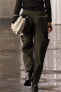 Zw collection cargo trousers with zips