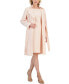 Фото #1 товара Women's Crepe Belted Trench Jacket & Sheath Dress Suit, Regular and Petite Sizes