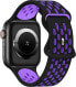 Фото #1 товара Beline Beline pasek Apple Watch New Sport Silicone 38/40/41mm czarno-fioletowy black/purple box