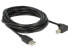 Delock 5m - USB 2.0-A - USB 2.0-B - 5 m - USB A - USB B - USB 2.0 - Male/Male - Black