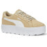 Puma Karmen Platform Womens Beige Sneakers Casual Shoes 38461411