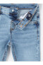 Фото #5 товара LCW baby Beli Lastikli Basic Erkek Bebek Jean Pantolon