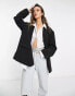 ONLY oversized dropped shoulder blazer in black