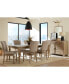 Фото #2 товара Sonora 7-pc. Dining Set (Rectangular Expandable Table + 6 Upholstered Side Chairs)
