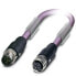 Фото #1 товара Phoenix Contact Phoenix 1518135 - 2 m - M12 - Male connector / Female connector - Violet - Poland