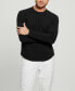 ფოტო #6 პროდუქტის Men's Textured Long-Sleeve T-shirt