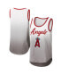 Women's White Los Angeles Angels Logo Opening Day Tank Top