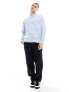 Calvin Klein hero logo comfort sweatshirt in blue