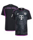 ფოტო #1 პროდუქტის Men's Black Bayern Munich 2023/24 Away Authentic Patch Jersey