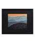 Фото #1 товара Pierre Leclerc Great Smoky Sunset Matted Framed Art - 15" x 20"