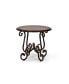 Фото #1 товара Steve Silver Crowley 26" Round Wood and Metal Tuscan Style End Table
