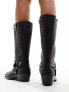 Bronx Trig-ger western boots with hardware in black