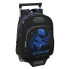 Фото #1 товара Школьный рюкзак с колесиками Star Wars Digital escape Чёрный (27 x 33 x 10 cm)