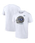 ფოტო #2 პროდუქტის Men's White Los Angeles Rams Super Bowl LVI Champions Big and Tall Ring T-shirt