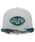 Фото #4 товара Men's Gray New York Jets Active Camo 59FIFTY Fitted Hat