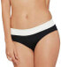 L Space Women's 238957 Summerland Cream Black Bikini Bottoms Swimwear Size XS
