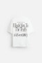 SLOGAN PRINT T-SHIRT