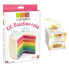 Kit rainbow cake + Goldene