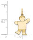 ფოტო #4 პროდუქტის Boy Charm Pendant in 14k Gold