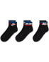 Фото #1 товара Nike Everyday Essential 3 pack ankle socks in black