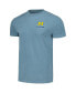 Фото #2 товара Men's Light Blue Michigan Wolverines State Scenery Comfort Colors T-shirt