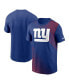 Фото #1 товара Men's Royal New York Giants Yard Line Fashion Asbury T-shirt