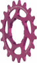 Фото #1 товара Кассета велосипедная Wolf Tooth Single Speed из алюминия, 19T, совместимая с цепями 3/32", фиолетовая