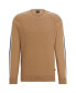 Фото #2 товара Men's Color-Blocking And Mesh Detail Sweater