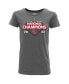 Фото #3 товара Women's Heathered Gray Ole Miss Rebels 2022 NCAA Men's Baseball College World Series Champions Schedule T-shirt