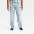 Фото #1 товара Men's Big & Tall Slim Straight Fit Jeans - Goodfellow & Co Light Blue 60x32