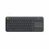 Фото #1 товара Клавиатура Logitech 920-007145 Английский EEUU Чёрный QWERTY