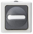 Фото #1 товара Heinrich Kopp Kopp 561456001 - Pushbutton switch - 1P - Grey,White - Thermoplastic - IP44 - 78 mm