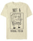 Men's Not A Morning Person Short Sleeve Crew T-shirt Бежевый, L - фото #1